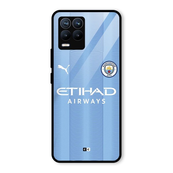 Manchester Etihad Jersey Glass Back Case for Realme 8 Pro