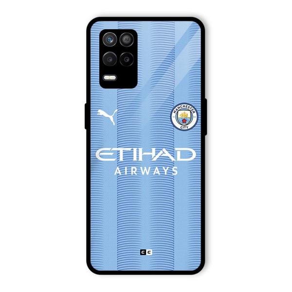 Manchester Etihad Jersey Glass Back Case for Realme 9 5G