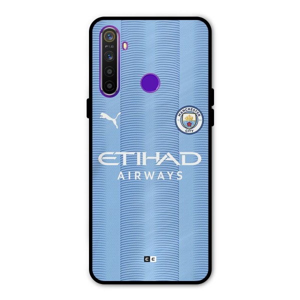 Manchester Etihad Jersey Metal Back Case for Realme 5