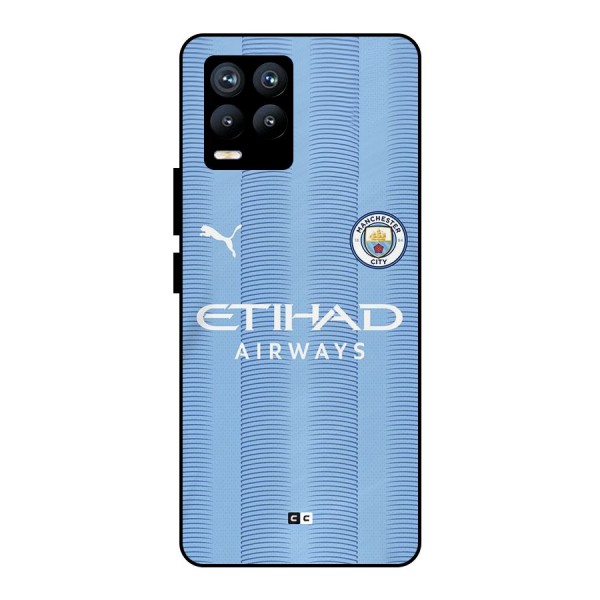 Manchester Etihad Jersey Metal Back Case for Realme 8 Pro