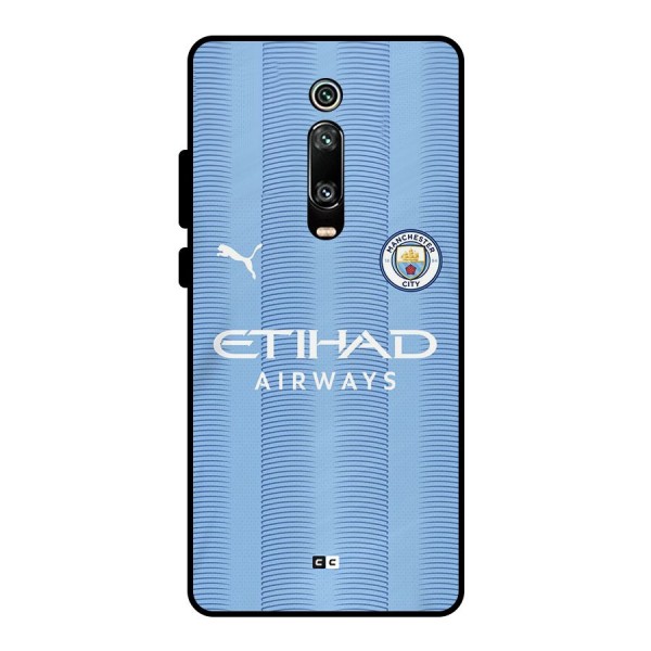 Manchester Etihad Jersey Metal Back Case for Redmi K20 Pro