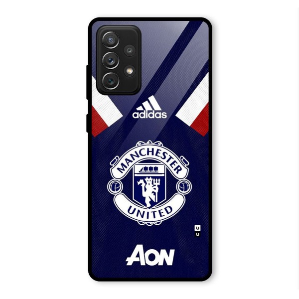 Manchester Jersy Glass Back Case for Galaxy A72