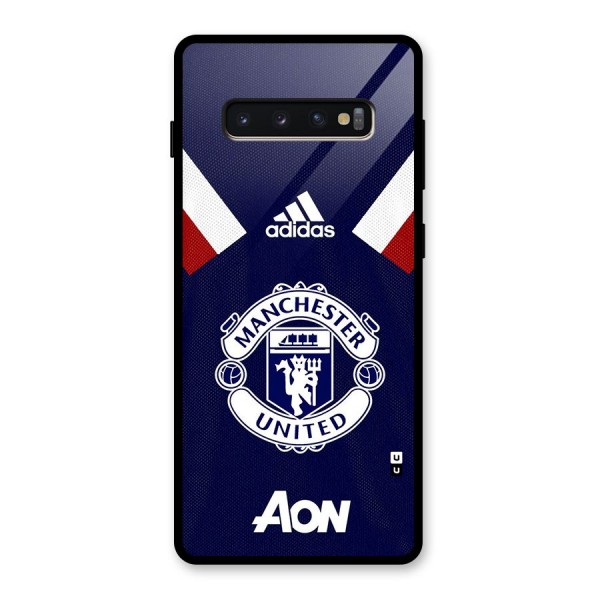 Manchester Jersy Glass Back Case for Galaxy S10 Plus