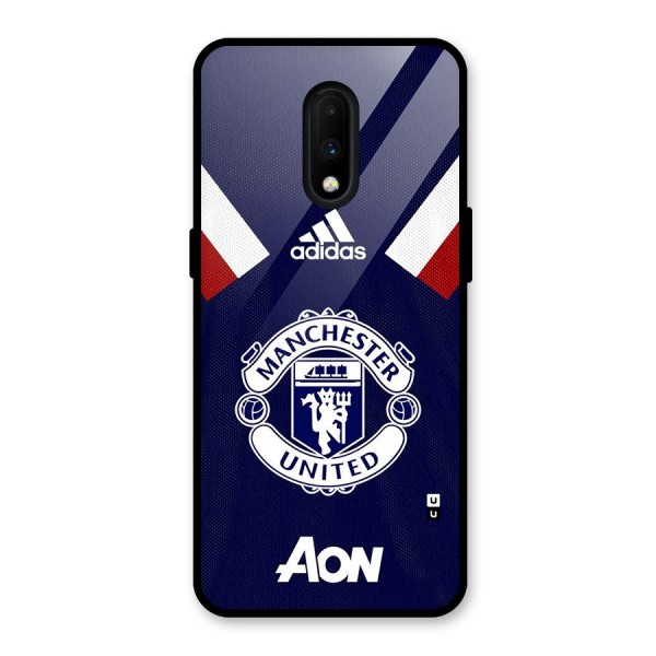 Manchester Jersy Glass Back Case for OnePlus 7