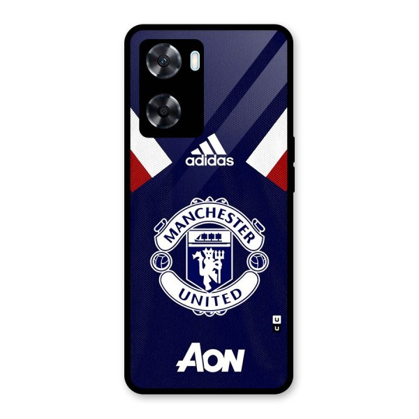 Manchester Jersy Glass Back Case for Oppo A77
