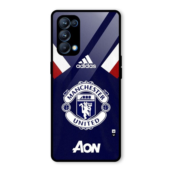 Manchester Jersy Glass Back Case for Oppo Reno5 Pro 5G