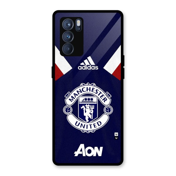 Manchester Jersy Glass Back Case for Oppo Reno6 Pro 5G