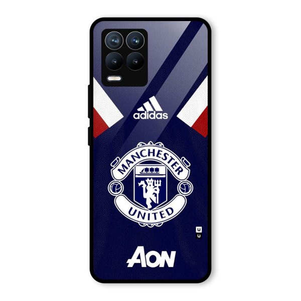 Manchester Jersy Glass Back Case for Realme 8
