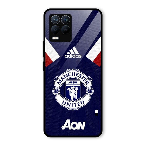 Manchester Jersy Glass Back Case for Realme 8 Pro