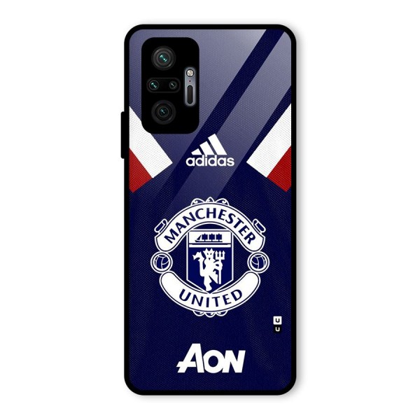 Manchester Jersy Glass Back Case for Redmi Note 10 Pro Max