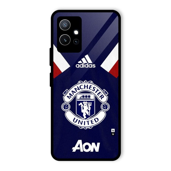 Manchester Jersy Glass Back Case for Vivo T1 5G