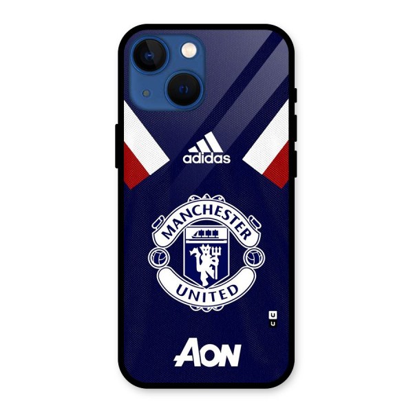 Manchester Jersy Glass Back Case for iPhone 13 Mini