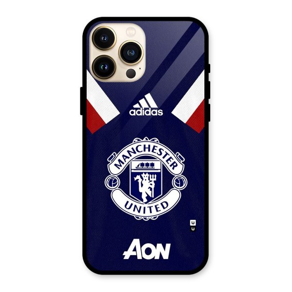 Manchester Jersy Glass Back Case for iPhone 13 Pro Max