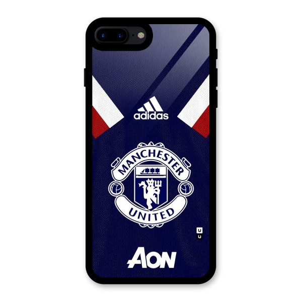 Manchester Jersy Glass Back Case for iPhone 8 Plus