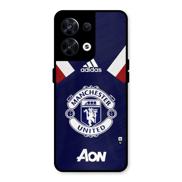 Manchester Jersy Metal Back Case for Oppo Reno8 5G
