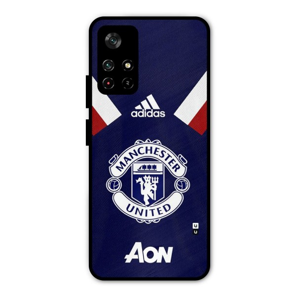 Manchester Jersy Metal Back Case for Poco M4 Pro 5G