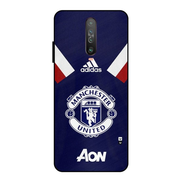 Manchester Jersy Metal Back Case for Poco X2