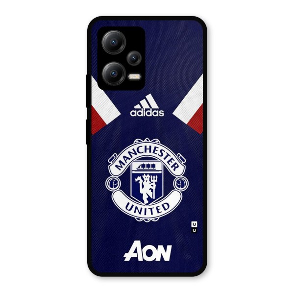 Manchester Jersy Metal Back Case for Poco X5