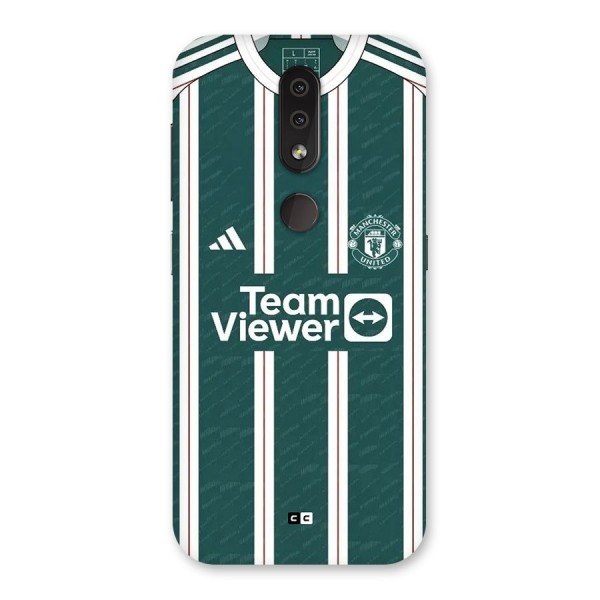 Manchester Team jersey Back Case for Nokia 4.2