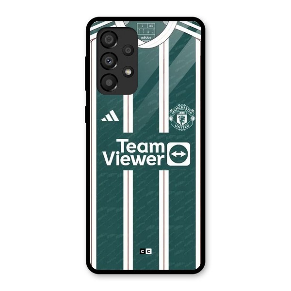 Manchester Team jersey Glass Back Case for Galaxy A33 5G