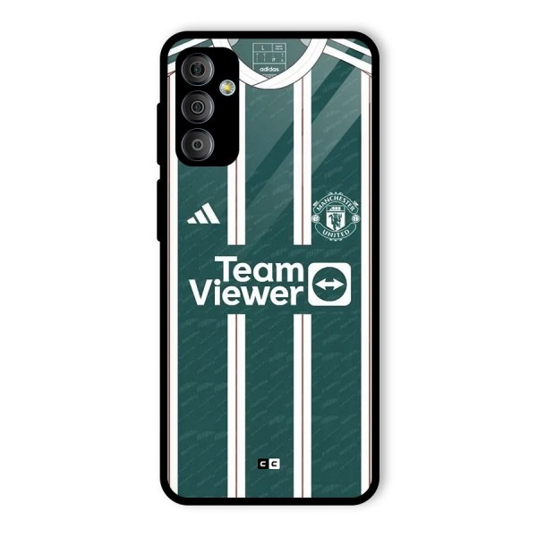 Manchester Team jersey Glass Back Case for Galaxy F23