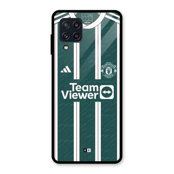 Manchester Team jersey Glass Back Case for Galaxy M32