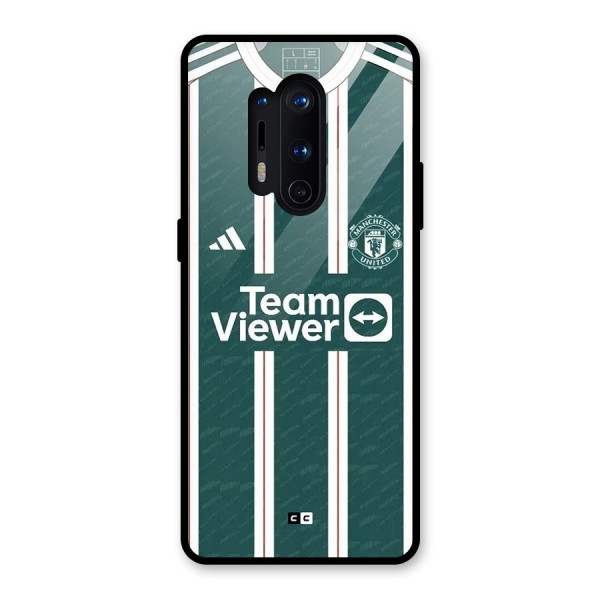 Manchester Team jersey Glass Back Case for OnePlus 8 Pro