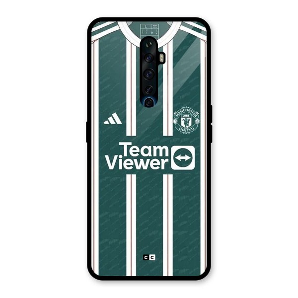 Manchester Team jersey Glass Back Case for Oppo Reno2 F
