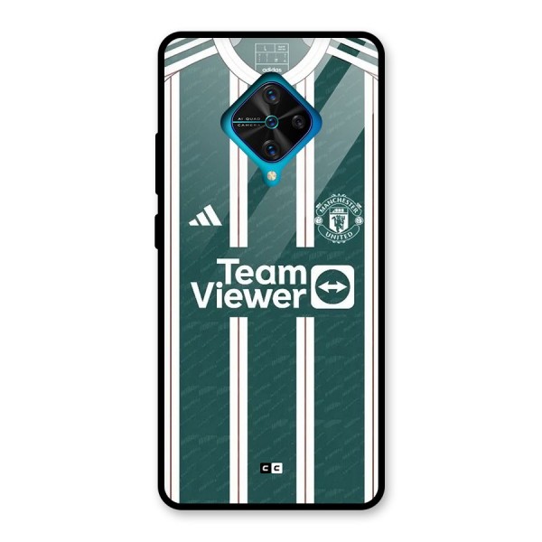 Manchester Team jersey Glass Back Case for Vivo S1 Pro
