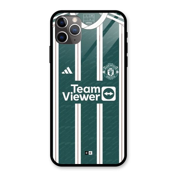 Manchester Team jersey Glass Back Case for iPhone 11 Pro Max