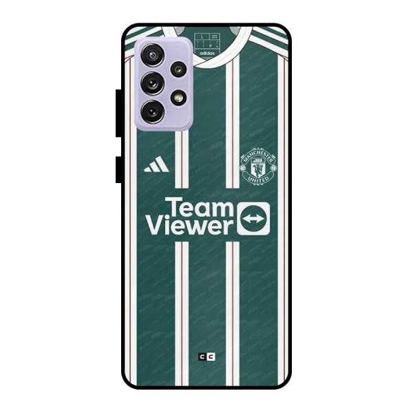 Manchester Team jersey Metal Back Case for Galaxy A72
