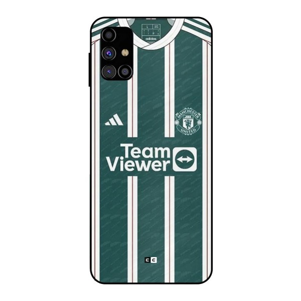 Manchester Team jersey Metal Back Case for Galaxy M31s