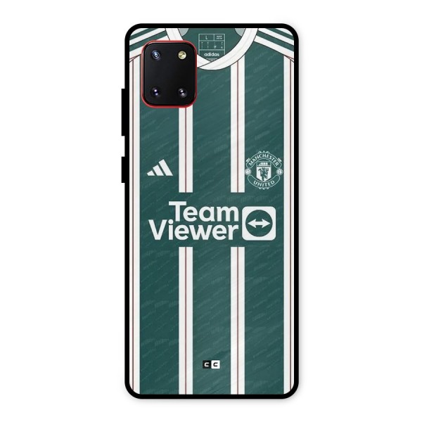 Manchester Team jersey Metal Back Case for Galaxy Note 10 Lite