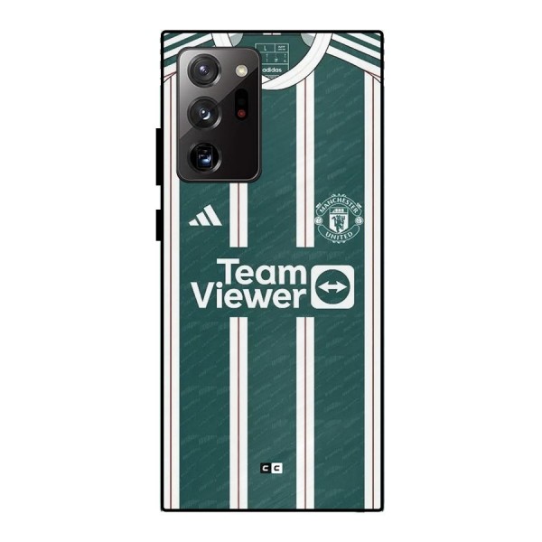 Manchester Team jersey Metal Back Case for Galaxy Note 20 Ultra