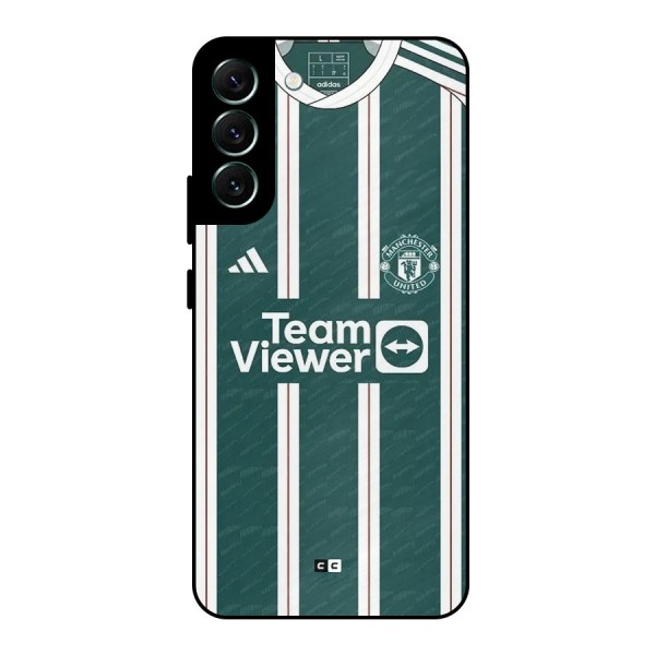 Manchester Team jersey Metal Back Case for Galaxy S22 Plus 5G