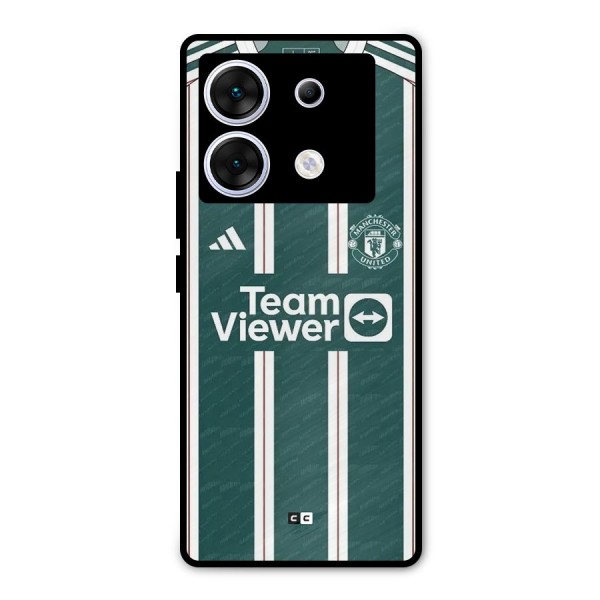 Manchester Team jersey Metal Back Case for Infinix Zero 30 5G