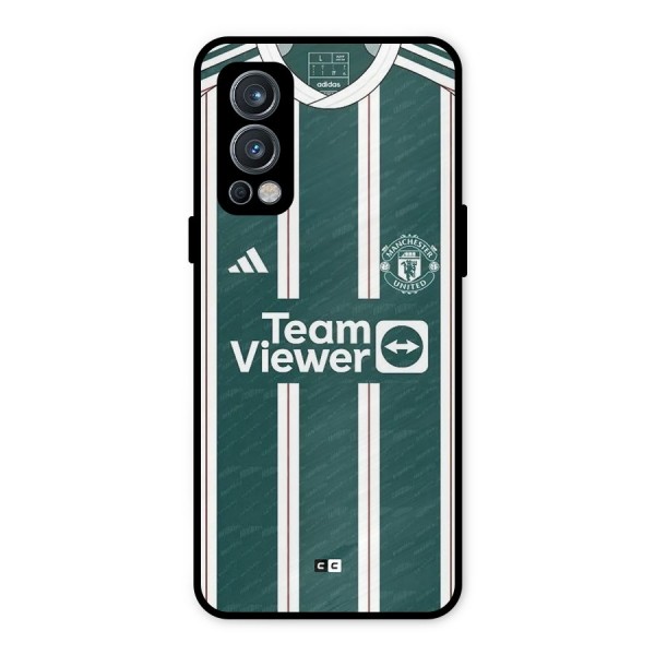 Manchester Team jersey Metal Back Case for OnePlus Nord 2 5G