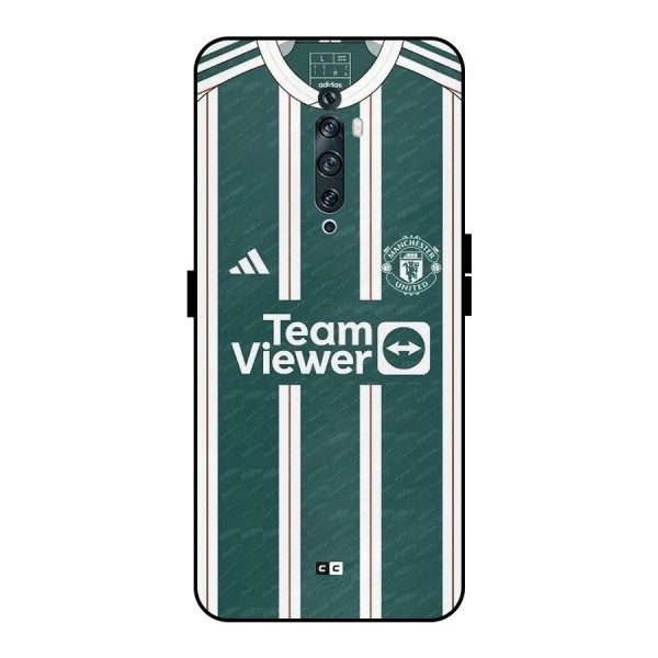 Manchester Team jersey Metal Back Case for Oppo Reno2 F