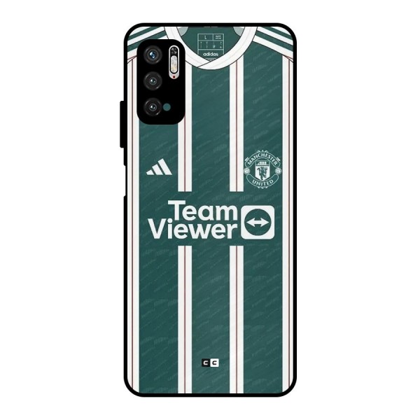 Manchester Team jersey Metal Back Case for Poco M3 Pro 5G