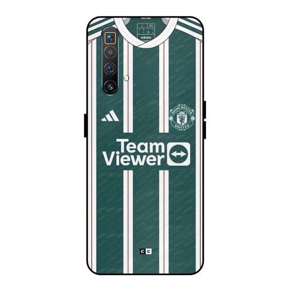 Manchester Team jersey Metal Back Case for Realme X3