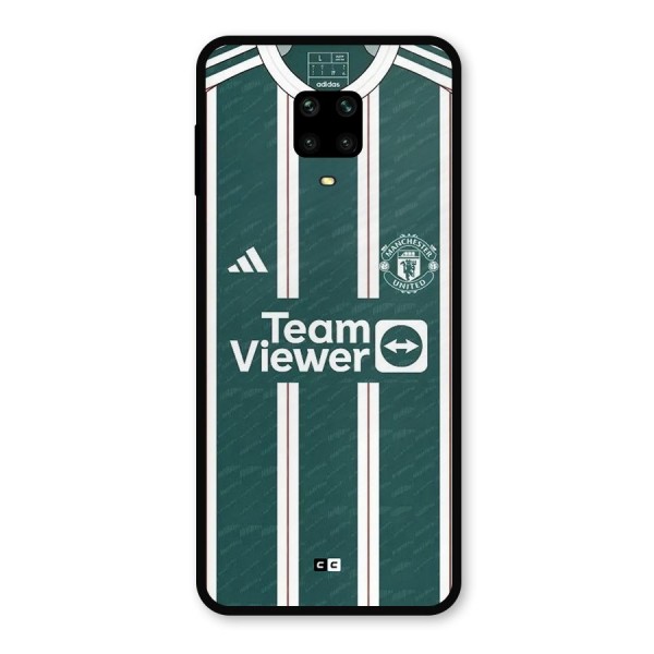 Manchester Team jersey Metal Back Case for Redmi Note 9 Pro Max
