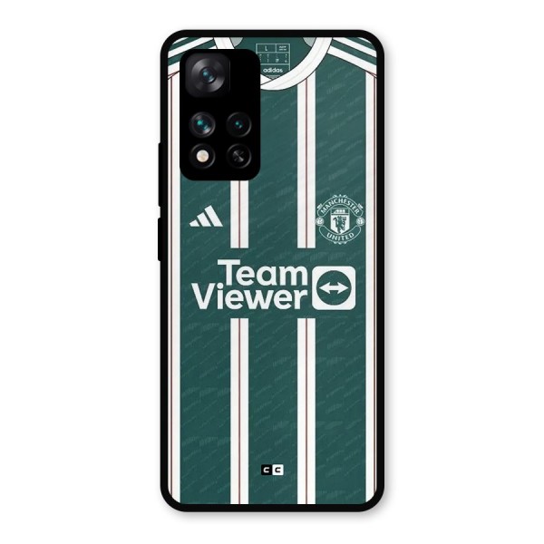 Manchester Team jersey Metal Back Case for Xiaomi 11i Hypercharge 5G