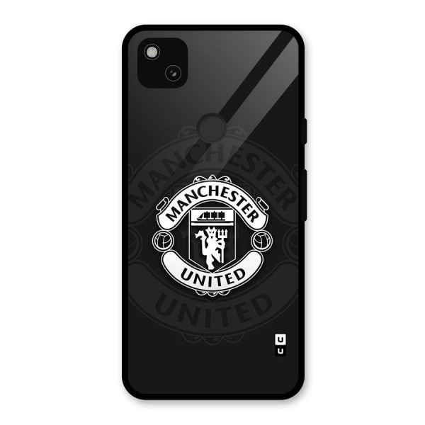 Manchester United Glass Back Case for Google Pixel 4a