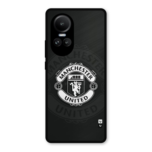 Manchester United Metal Back Case for Oppo Reno10