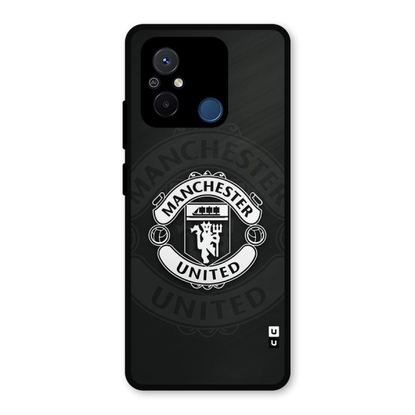 Manchester United Metal Back Case for Redmi 12C