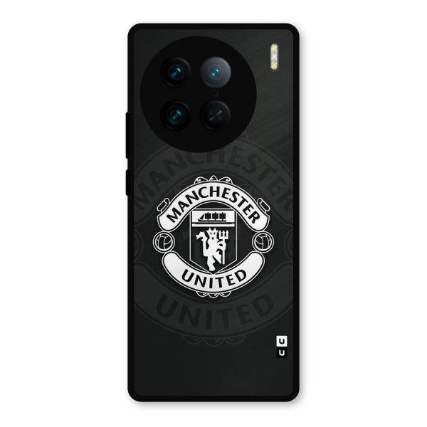 Manchester United Metal Back Case for Vivo X90 Pro