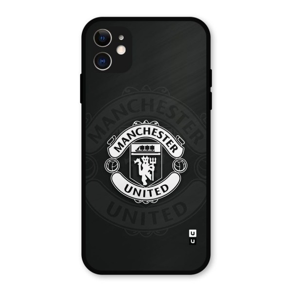 Manchester United Metal Back Case for iPhone 11