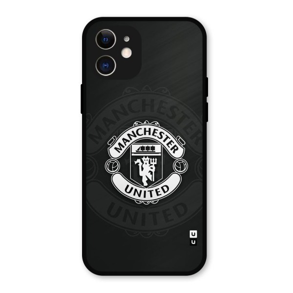 Manchester United Metal Back Case for iPhone 12