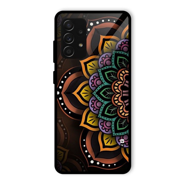 Mandala Artist Glass Back Case for Galaxy A53 5G