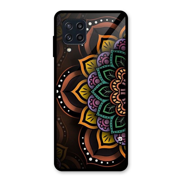 Mandala Artist Glass Back Case for Galaxy M32
